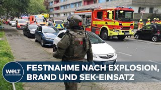 RATINGEN SEKEINSATZ NACH EXPLOSION  FESTNAHME  Leiche gefunden  Feuerwehr in Falle gelockt [upl. by Bekaj]