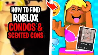 How to FIND Condo amp Scented Con Games in Roblox 🤫 March 2022 [upl. by Ahens798]