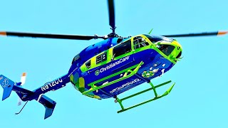 Medical Helicopter H145 Landing [upl. by Bickart]