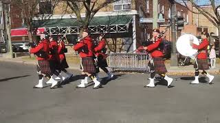 Remembrance Sunday Ceremonies At The Cenotaph In Stoney Point Park In Lachine [upl. by Nare]