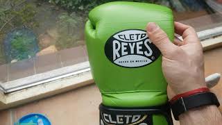 Cleto Reyes training gloves in lime green [upl. by Ispep798]