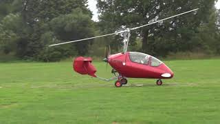 Gyroplanegyrocopter take off technique amp errors [upl. by Asiral]