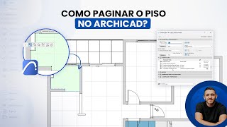 COMO PAGINAR O PISO NO ARCHICAD [upl. by Vyner]