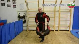 Bulgarian Bag Advanced movement 1 [upl. by Vinaya]