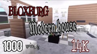 BLOXBURG  2 STORY MODERN HOUSE 14K [upl. by Einaej]