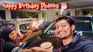 Happy Birthday Dhanno ❤️😍  Alhamdulillah Hamari Pehli Khudki New Car 😇  Sufiyan and Nida ❤️ [upl. by Acey]