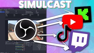 How to MultiStream with OBS the Right Way Simulcast to Twitch YouTube Tiktok amp more [upl. by Mena]