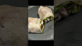 One Dollar Dinner  Chicken Caesar Salad Wrap [upl. by Trauner]