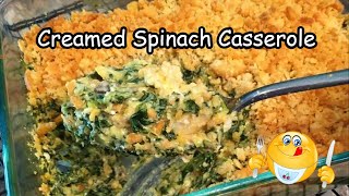 Creamed Spinach Casserole [upl. by Barclay]