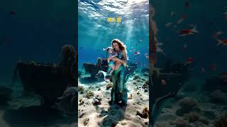 Mermaid Let’s take a look at the underwater world Beautiful moments underwater Mermaid [upl. by Hultin18]