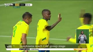 Sport  Mamelodi Sundowns progresses to the CAF Champions League group [upl. by Aener]