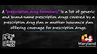 Prescription Drug Formulary [upl. by Arica619]