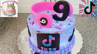 pastel de tik tok  torta de tik tok [upl. by Dolphin]