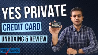 Yes Private Credit Card Unboxing amp Review  TechnoFino 🔥🔥🔥 [upl. by Airamas]