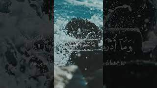 Quran Translated  Ch104 The Backbiters Surah AlHumazah shorts [upl. by Hayden]