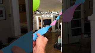 🎉 Use a chopstick and rubber bands to help easily roll out streamers partyideas party birthday [upl. by Arikahs]