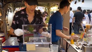 Bubble Tea with Freshly Made Boba  Thai Street Food [upl. by Anyala298]