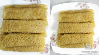 খেজুর গুড়ের পাটিসাপটা পিঠা  patishapta pitha  pitha recipe  how to make patishapta pitha [upl. by Soigroeg]