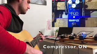 Wampler Ego Mini Compressor Demo with Taylor 210e [upl. by Enixam]