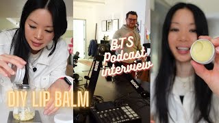 DIY Lip Balm BTS podcast [upl. by Alwitt]