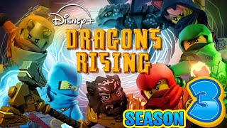 Ninjago Dragons Rising Season 3 Release Date and More Update [upl. by Ahtivak]