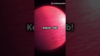 Discover Kepler16b A RealLife Tatooine🚀shorts space [upl. by Eemak]