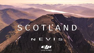 Scotland  Ben Nevis  DJI Mini 4 Pro Cinematic 4K HDR  HLG [upl. by Crosby77]