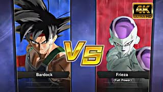 Bardock VS Frieza Full Power  Dragon Ball Xenoverse 2  4K 60FPS [upl. by Adidnere]