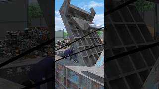 Hydraulic Press Machine Labour Accident 😰 shorts 3danimation [upl. by Jeanine]