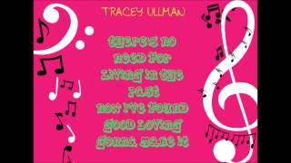 Lyrics to They Dont Know by Tracey Ullman [upl. by Eseyt304]