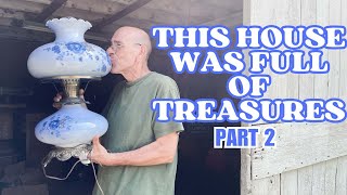 This House Was Full Of Treasures  Part 2  House CleanOut For Resale [upl. by Augy571]