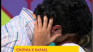 PEGADA  Melhor beijo do mês Cínthia e Rafael [upl. by Yerffeg]