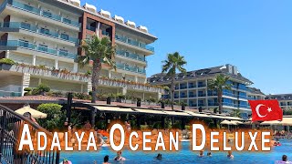 Adalya Ocean Deluxe Hotel 5 side sideturkey evrenseki [upl. by Lienahs]