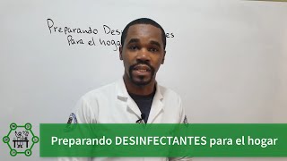 Cómo Llevar Alcohol del 96 al 70  Hipoclorito de Sodio 01 Cloro Comercial Contra el Coronavirus [upl. by Letsirc]