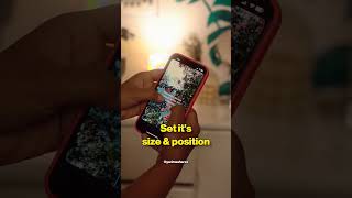 How to add animated text on Reels on Instagram shortsindia reelsinstagram trending reelsvideo [upl. by Heloise]