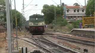 Madurai Sengottai Passenger Entering Tirupparangundram [upl. by Pepito718]