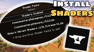 How to Install Shaders In CurseForge Minecraft [upl. by Ashia]