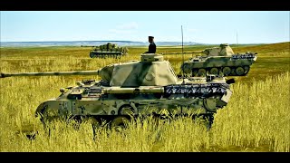 IL2 Sturmovik Tank Crew – Huge cinematic battle [upl. by Ahsin128]