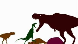 Tyrannosaurus Rex vs Nanotyrannus [upl. by Amlev571]