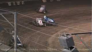 Perris Auto Speedway 7412  PAS Sr Sprints [upl. by Koss392]