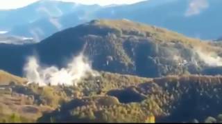 Terremoto in Italia la scossa più forte in diretta dalle montagne 30102016 Earthquake in Italy [upl. by Toby]