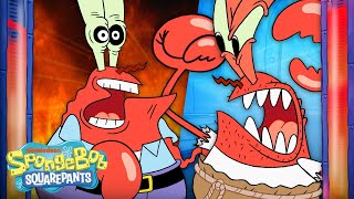 Ranking More of Mr Krabs Angriest Moments 😡  Mr Krabs Stages of Anger  SpongeBob [upl. by Maison]