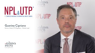 Guerino Cipriano Deloitte Legal intervistato da Micaela De Medici allNPLampUTP di Alma Iura [upl. by Aenat]