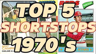 The Top 5 Shortstops Of The 1970s [upl. by Siesser360]