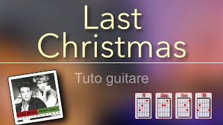 Tuto guitare  Last Christmas Wham  Apprendre rythmique feu de camp [upl. by Rollins]