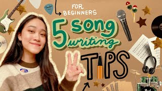 5 Songwriting Tips I Wish I Learned Sooner for beginners [upl. by Dwan]