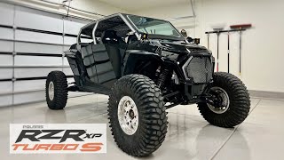 2021 RZR XP Turbo S Dynamix Custom Build amp Accessories Review [upl. by Eceinej]