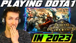 Playing DOTA 1 in 2023  20 YEARS AFTER RELEASE  Grubby [upl. by Adnovay]