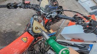 🔥LA MOTO RISCHIA DI PRENDERE FUOCO🔥  🌲RIPORTO IL BETA ENDURO🌲 [upl. by Ahk]