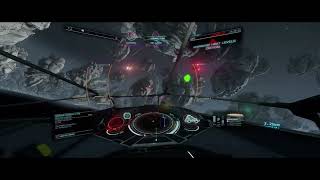 Elite dangerous Shoot Cmdr Herbrand  Learning the Yeeter Prismatic SRBRail FDL Dojo 02 [upl. by Anuahs521]